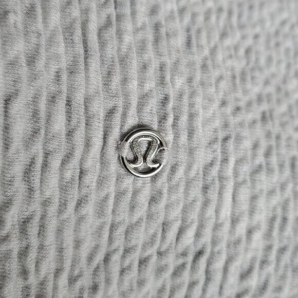 Lululemon Grey Along the Way Textured Sweater Dress Size XS - Picture 7 of 8